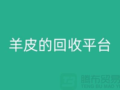 高效环保：探索库存真皮与羊皮的回收平台_开云在线登录平台ShTengBu.com