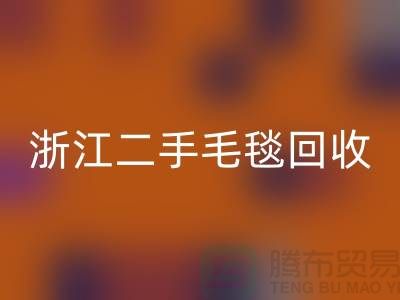 二手毛毯回收，旧物新生的【浙江，上海，江苏】绿色的库存之旅
