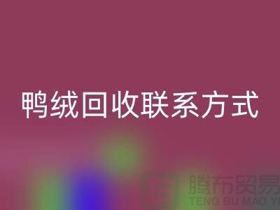 绿色未来从羽绒回收开始 — 掌握羽绒回收联系方式，为地球献出一份爱心