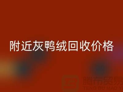 附近灰鸭绒回收价格多少钱一公斤？##开云在线登录