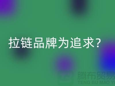 拉链品牌为追求？还是为时尚？_废铜拉链回收公司